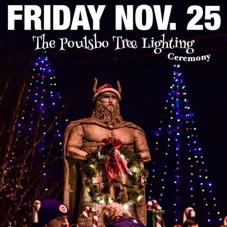 Community Tree Lighting Ceremony on Viking Way VISIT Poulsbo