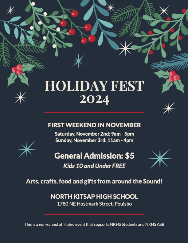 NK Holiday Fest 2024 Poster