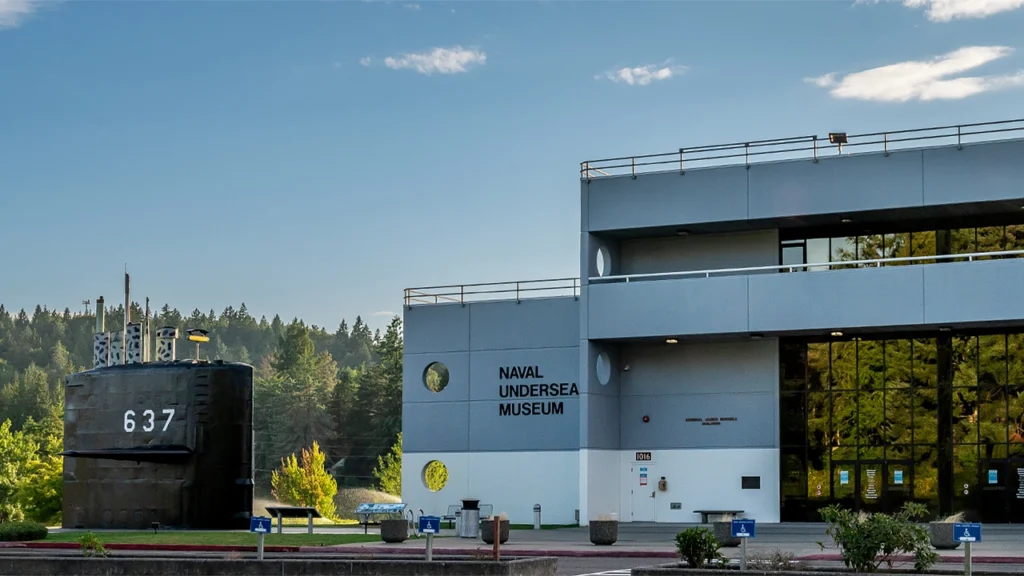 Naval Undersea Museum in Keyport, Washington near Poulsbo