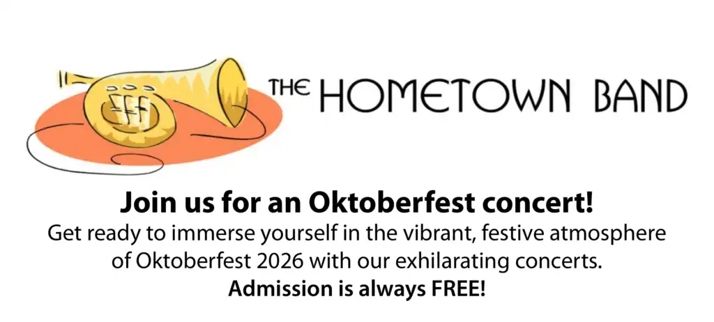 Join us for Oktoberfest concert in Poulsbo with The Hometown Band.